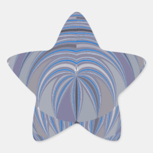 Big Heart Seamless Design Stern-Aufkleber