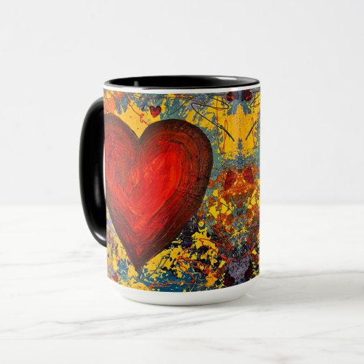 Big Heart Tasse (Vorderseite Links)