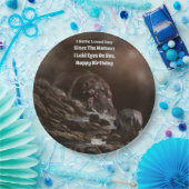 **"Big Heart, Tiny Liebe: Eine Riesenhippo-Zuneigu Pappteller (Party)