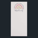 Big Heart to Shape Young Minds Teacher Magnetischer Notizblock<br><div class="desc">Big Heart to Shape Young Minds Teacher Magnetic Notepad Teilen Sie die Liebe für Ihre lieblichen Schüler oder sagen Sie Dankeschön an Ihren bevorzugten Kindergarten oder Grundschullehrer mit einem niedlichen Geschenk. Wenn Sie eine benutzerdefinierte Arbeit auf dieser Karte benötigen, kontaktieren Sie mich bitte und ich werde Ihnen sofort behilflich sein....</div>