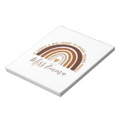 Big Heart to Shape Young Minds Teacher Notizblock (Rotiert)