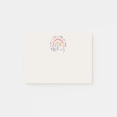 Big Heart to Shape Young Minds Teacher Post-it Klebezettel (Vorderseite)