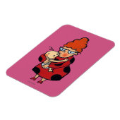 Big Hello Hugs von Auntie in Red Magnet (Linke Seite)