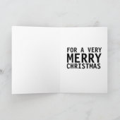 BIG HINTERN GIRL ART CHRISTMAS CARDS KARTE (Innenseite)