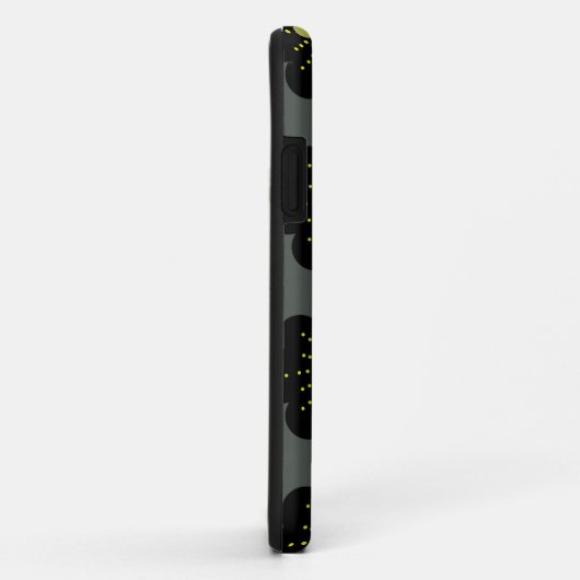 Big Hippie Blume Black Case-Mate iPhone Case (Hinten/Rechts)