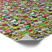 Big Hit - Versteckter 3D-Druck Poster (Ecke)