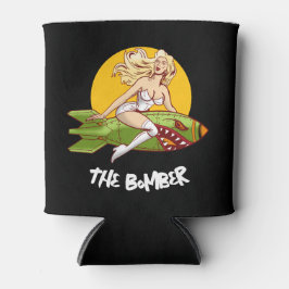 Big Hitter Golf Dad Retro Pin Up The Bomber Dosenkühler