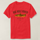 Big Hole River, Melrose Montana Tee  (Design vorne)
