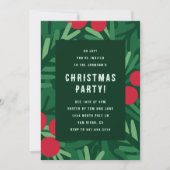 Big Holly und Berries Einladung (Vorderseite)