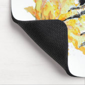 Big Honey Bee sammeln Pollen Mousepad (Ecke)