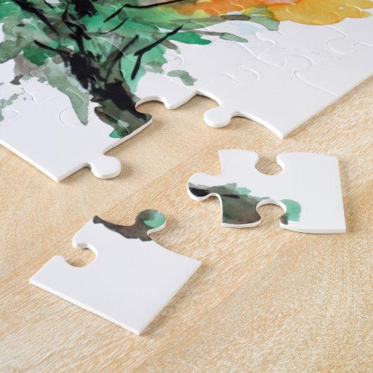 Big Honey Bee sammeln Pollen Puzzle (Seite)