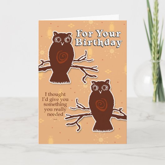 Big Hooters Karte (Vorderseite)