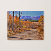 Big Horn-Berge im Büffel, Wyoming Puzzle (Horizontal)