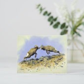 Big Horn Postkarte (Stehend Vorderseite)