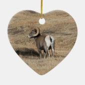 Big Horn Ram Keramikornament (Hinten)