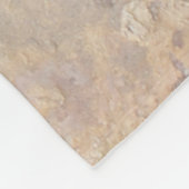 Big Horn-Schaf-Petroglyphe Fleecedecke (Ecke)