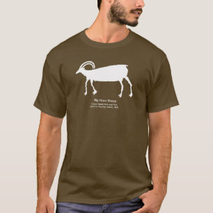 Big Horn-Schaf-Petroglyphe T-Shirt