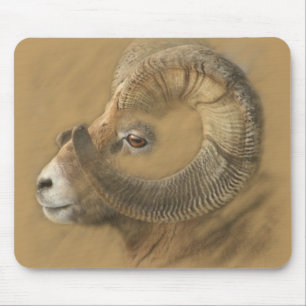 Big Horn-Schafe Mousepad