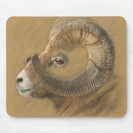 Big Horn-Schafe Mousepad (Vorne)