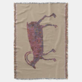 Big Horn Sheep Petroglyph Decke (Vorderseite Vertikal)