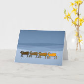 Big Horn Sheep Petroglyph Karte (Gelbe Blume)