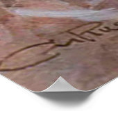 Big Horn Sheep von Charles M Russell Poster (Ecke)