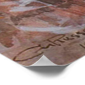 Big Horn Sheep von Charles M Russell Poster (Ecke)