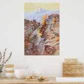 Big Horn Sheep von Charles M Russell Poster (Küche)