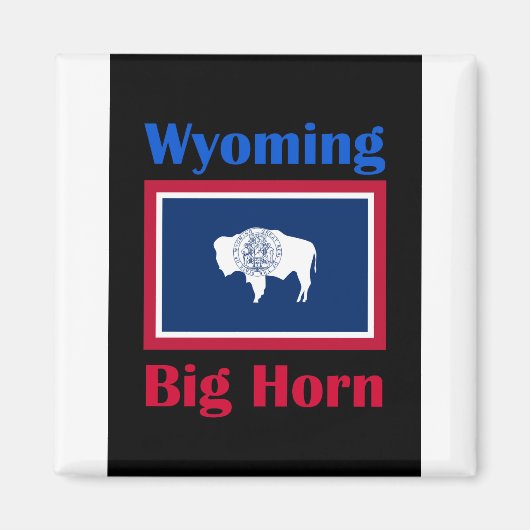 Big Horn Wyoming Magnet (Vorne)