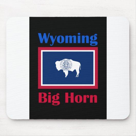 Big Horn Wyoming Mousepad (Vorne)