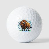 big horned bison golfball (Vorderseite)