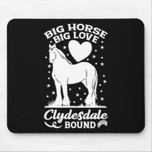 Big Horse Grosse Liebe Clydesdale Ristorante da En Mousepad
