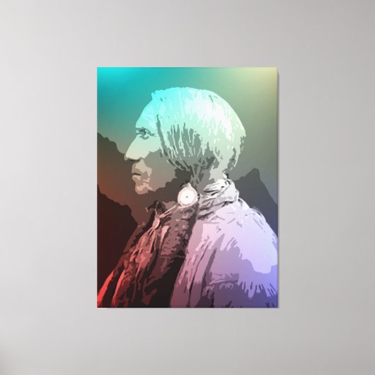 Big Horse - Southern Cheyenne Leinwanddruck (Vorderseite)