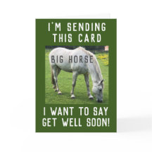 Big Horse wird bald gut.