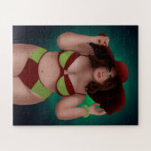 BIG HÜBSCH CHUBBY BBW FRAU BIKINI JIGSAW PUZZLE (Horizontal)