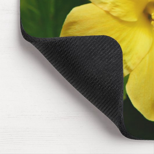 Big Hübsch Yellow Blume Mouse Pad Mousepad (Ecke)