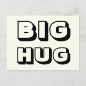 Big Hug, Black Ivory Postkarte (Vorderseite)