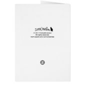 Big Huggable Cat Blank Card (Hinten)