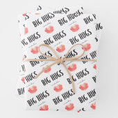 Big Hugs Inside Wrapping Paper Sheets Geschenkpapier Set (Beispiel)