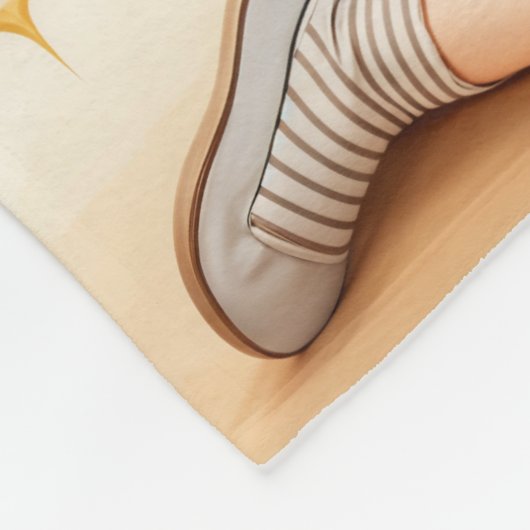 Big Hugs Niedliche Girl Hugging Teddy Bären-Blatt Fleecedecke (Ecke)