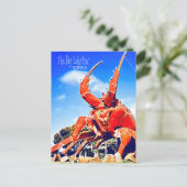 Big Hummer South Australia Reise Postkarte (Stehend Vorderseite)