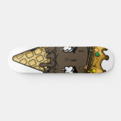 BIG Ice Creme Cone Skateboard (Horizontal)