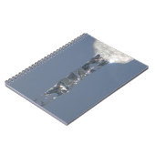 Big Icicicile in Blue Sky Notizblock (Linke Seite)