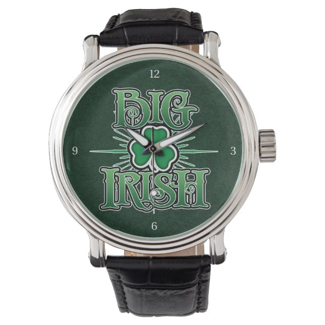 Big Irish Armbanduhr (Vorderseite)