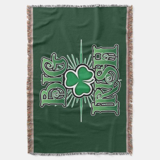 Big Irish Decke (Vorderseite Vertikal)