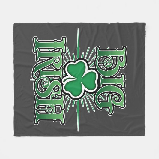 Big Irish Fleecedecke (Vorderseite (Horizontal))