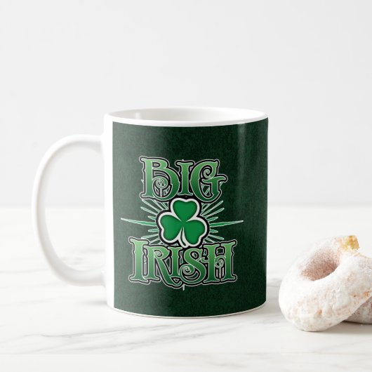 Big Irish Kaffeetasse (Mit Donut)