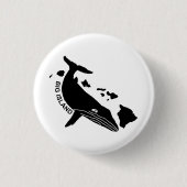 Big Island - Hawaii Islands Humpback Button (Vorderseite)