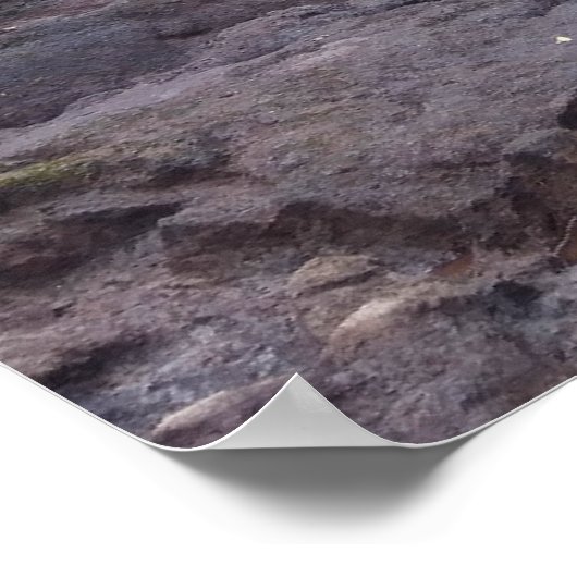 BIG ISLAND HAWAII LAVA FLOW POSTER (Ecke)