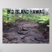 BIG ISLAND HAWAII LAVA FLOW POSTER (Vorne)